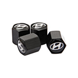 4pcs/set Hyundai Genesis Car Air Valve Stem Cap Auto Tyre Valve Covers