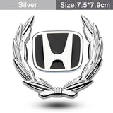 Honda Metal Car Rear Sticker Auto Window Emblem Badge Decal