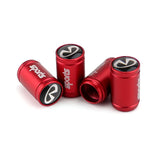 4pcs/set Infiniti Logo Sport Matte Car Air Valve Stem Caps Auto Tyre Valve Covers
