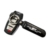Honda Mugen Carbon Fiber Car Logo Keychain Keyring