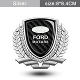 Ford Metal Diamond Car Rear Sticker Auto Window Emblem Badge Decal