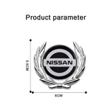 Nissan Metal Car Rear Sticker Trunk Emblem Badge Decal