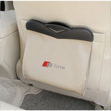 Audi Sline PU Leather Car Garbage Storage Bag