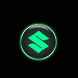 Suzuki Luminous Car Engine One-click Start Stop Button Cover Sticker