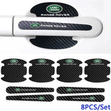 Land Rover Carbon Fiber Car Door Bowl Handle Anti-collision Protective Stickers Scratches Film