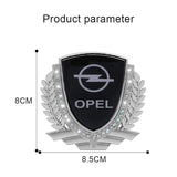 Opel Metal Diamond Car Rear Sticker Trunk Emblem Badge Decal