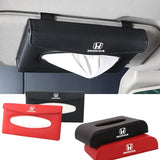 Car Styling Tissue Box Paper Holder Cover for Civic Accord CRV HRV Mugen Fit Jazz City Odyssey Jade Inspire Accessories