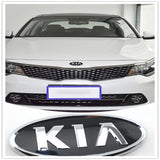 KIA Logo ABS Car Front Hood Emblem Badge Auto Trunk Sticker Decal