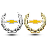 Chevrolet Metal Car Rear Sticker Trunk Window Emblem Badge Decal