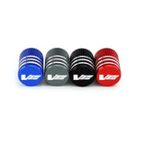 4pcs/set Cadillac Metal Car Wheel Tire Valve Stem Caps Covers