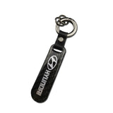 Hyundai Carbon Fiber Car Logo Keychain Keyring