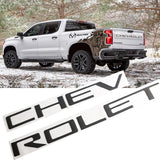 Chevrolet Letter ABS Car Rear Sticker Decal Trunk Emblem Badge