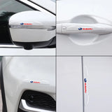 4pcs Subaru Car Door Bumper Strip Anti-collision Protection Sticker