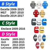 4pcs/set Buick Stainless Steel Car Door Lock Cover Protection