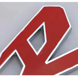 3D Metal Car Styling R Logo Emblem Sticker for CRV Jade Fit Odyssey Civic Mugen Vezel Accord CRV Amaze Auto Accessories