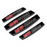 Honda Mugen Power Logo Car Door Protection Sticker Anti-Scratch Decal Bumper Strip