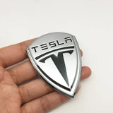 Tesla Metal Car Rear Sticker Decal Window Emblem Badge