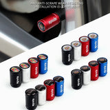 4pcs/set Cadillac Logo Sport Matte Car Air Valve Stem Caps Auto Tyre Valve Covers