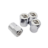 4pcs/set Nissan Nismo Car Air Valve Stem Cap Auto Tyre Valve Covers