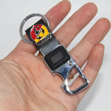 Abarth Metal Men Car Keyring Key Chain