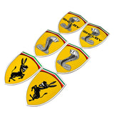 Ford Shelby Aluminum Alloy Car Sticker Nameplate Emblem Badge Decal