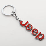 Jeep 4x4 4WD Logo Metal Car Key Rings Keychain Pendant