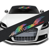 130x21cm Hyundai Car Front Trunk Windshield Sunshade Sticker Decal