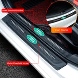 Land Rover Range Rover Carbon Fiber Car Door Threshold Scratch Proof Sticker Decal