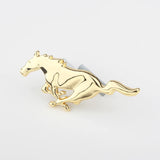 15.5x6cm Ford Mustang Logo Metal Car Rear Sticker Decal Auto Front Hood Grille Emblem Badge