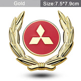 Mitsubishi Metal Car Rear Sticker Trunk Window Emblem Badge Decal