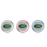 Land Rover Diamond Car Engine One-click Start Stop Button Cover Sticker