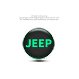 Jeep Luminous Car Engine One-click Start Stop Button Cover Sticker