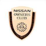 Nissan Metal Shield Car Rear Sticker Auto Window Emblem Badge Decal