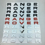 Land Rover Range Rover ABS Car Front Hood Cover Sticker Decal Auto Rear Emblem Badge