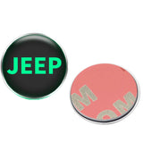 Jeep Luminous Car Engine One-click Start Stop Button Cover Sticker