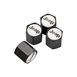 4pcs/set Jeep Car Air Valve Stem Cap Auto Tyre Valve Covers