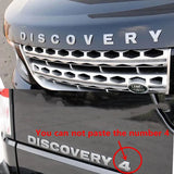 Land Rover Discovery Discovery 4 ABS Car Front Hood Emblem Cover Rear Sticker Decal