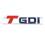 Hyundai GDi TGDi Metal Car Rear Sticker Auto Trunk Emblem Badge Decal