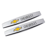 2pcs Chevrolet Metal Car Fender Side Badge Decal Rear Emblem Sticker