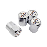 4pcs/set Ford Mustang Car Air Valve Stem Cap Auto Tyre Valve Covers