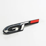 Peugeot Letter GT Logo ABS Car Rear Sticker Auto Body Fender Side Emblem Badge Decal