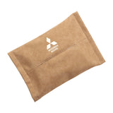 Mitsubishi Suede Car Tissue Box Holder Seat Back Hanging Napkin Storage Bag