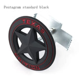 Jeep Texas Edition Star Metal Car Front Grille Emblem Badge Auto Trunk Sticker Decal