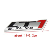 Dodge HEMI LT1 LT9 LS3 Logo Metal Car Rear Sticker Emblem Badge Decal
