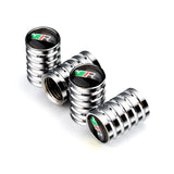 4pcs/set Skoda Car Wheel Tire Air Covers Dust Proof Tire Valve Caps
