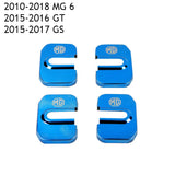 4pcs/set MG Stainless Steel Car Door Lock Cover Protection