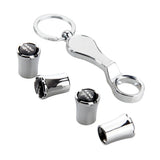 4pcs/set Land Rover Range Rover Logo Car Air Valve Stem Caps Auto Tyre Valve Covers