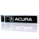 2pcs/set Acura Logo Metal Car Side Sticker Auto Emblem Badge