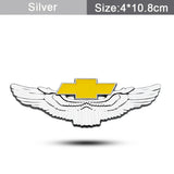 Chevrolet Metal Wings Car Rear Sticker Auto Window Emblem Badge Decal