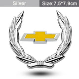 Chevrolet Metal Car Rear Sticker Trunk Window Emblem Badge Decal